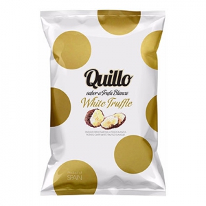 Distributeur de produits espagnols: Chips à la truffe blanche Quillo